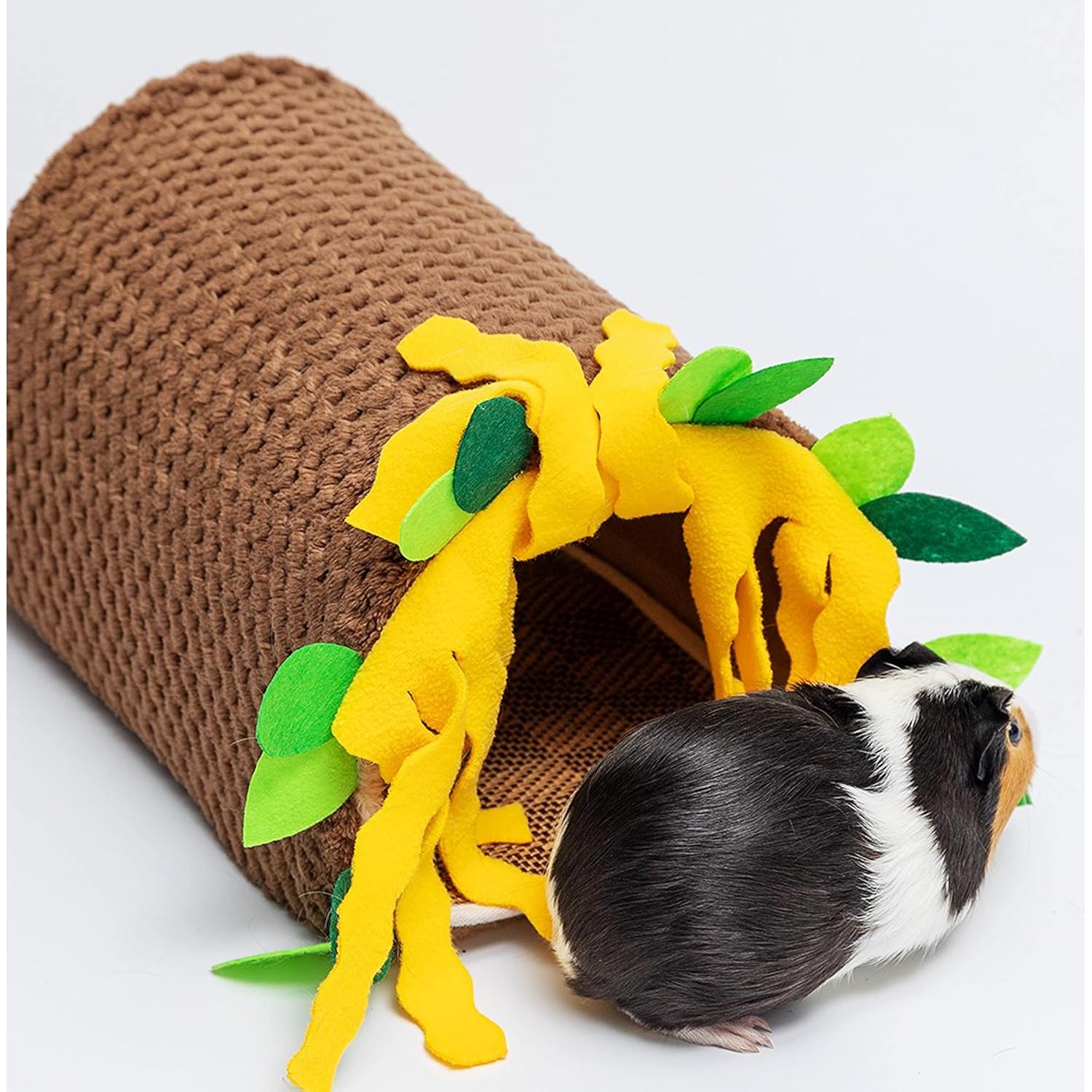 Casa Túnel para Cobayas PAWNISAW 30x17.8x14.7 cm Marrón