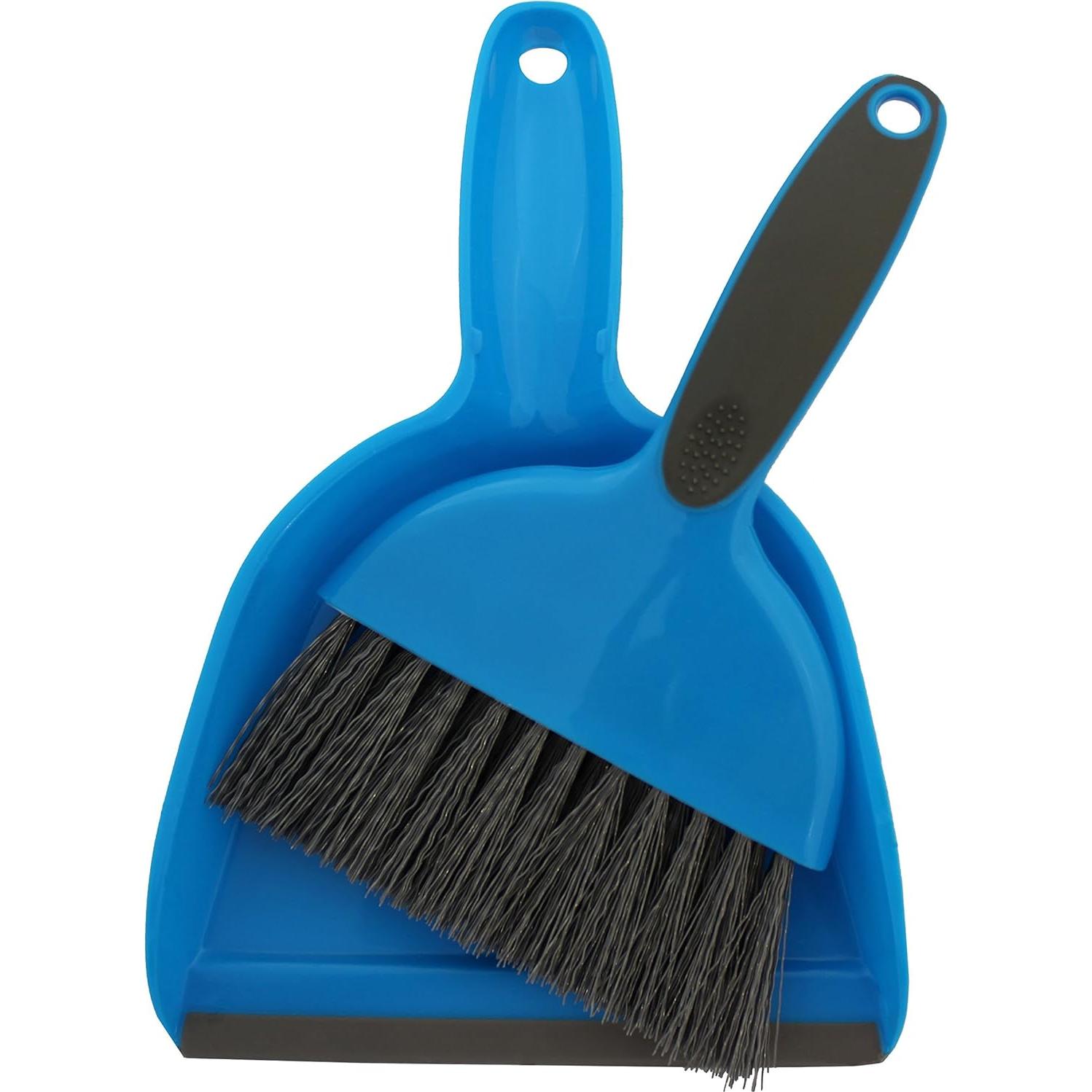 Juego de Limpieza para Jaulas de Mascotas Travel Ez - Recogedor y Escoba