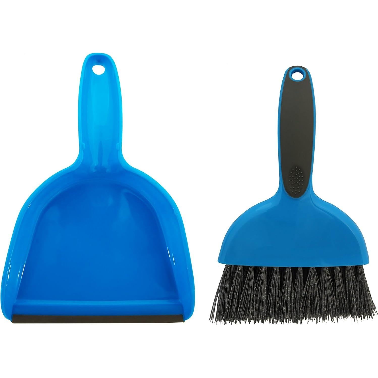 Juego de Limpieza para Jaulas de Mascotas Travel Ez - Recogedor y Escoba