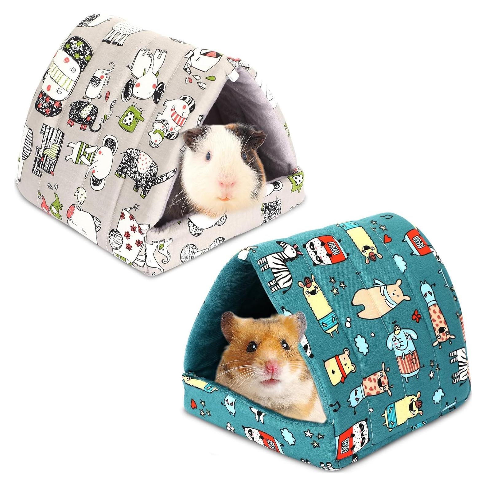 Escondite para Cobayas UPINS Lavable 17.3x18.8cm Gris Azul