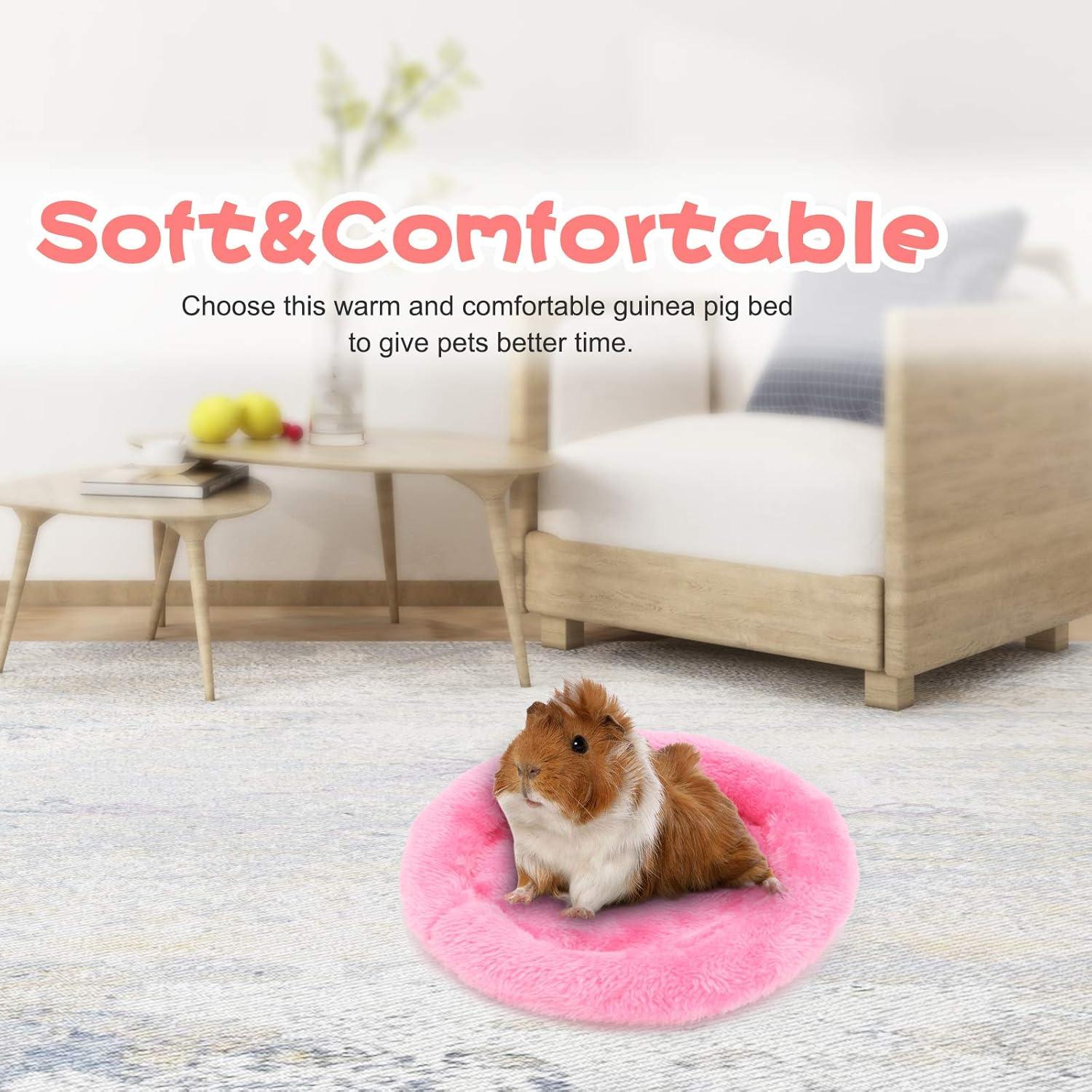 Almohadilla Redonda para Hámster BWOGUE 22 cm Rosa