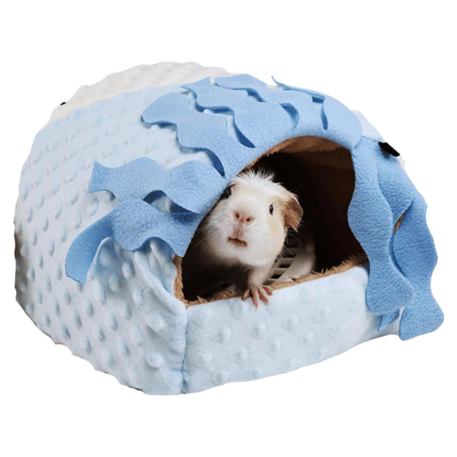 Cama para Pequeños Animales Sin Fondo Copfeu Azul Mediano