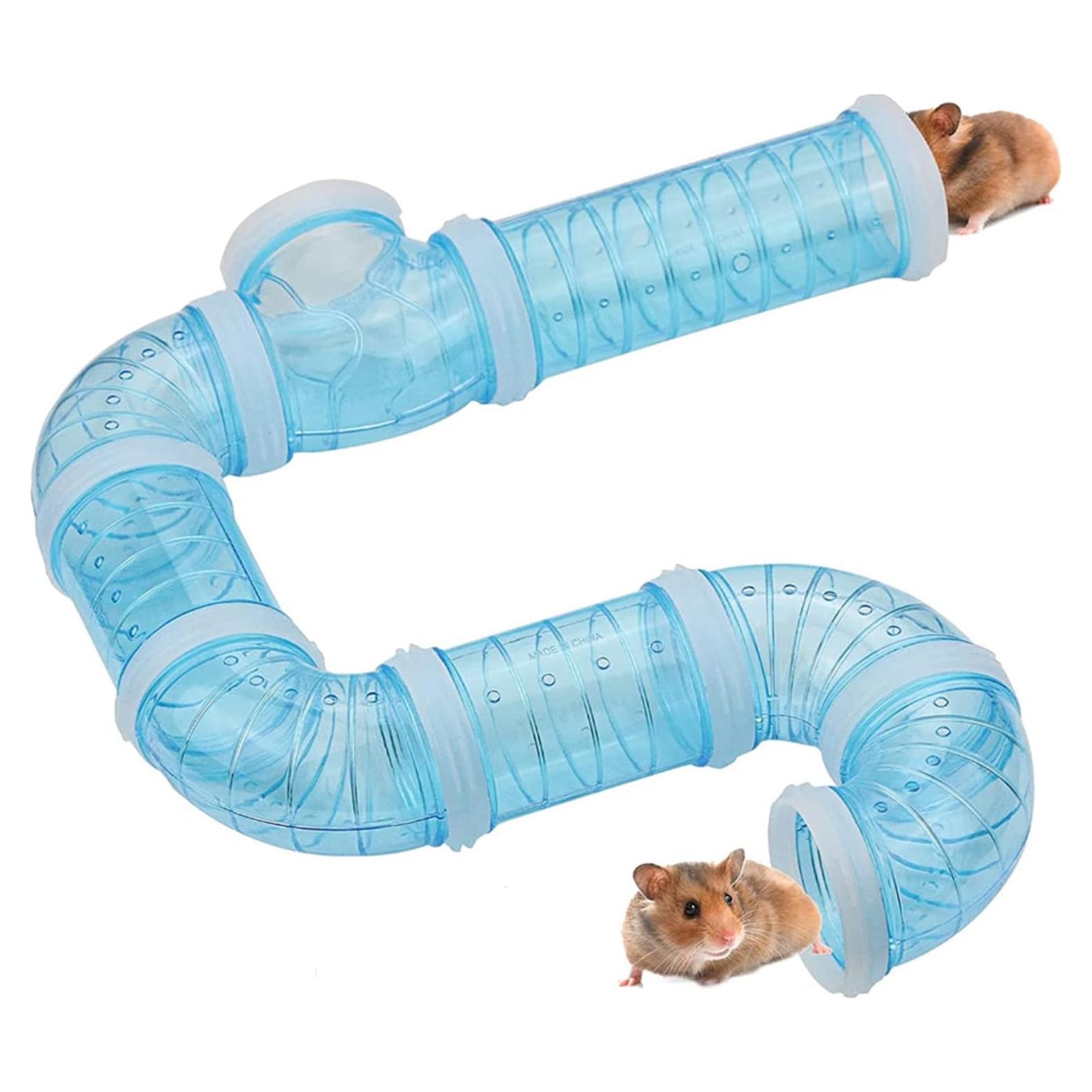 Túnel de Hámster Hamiledyi Azul 5.33 cm Expandible