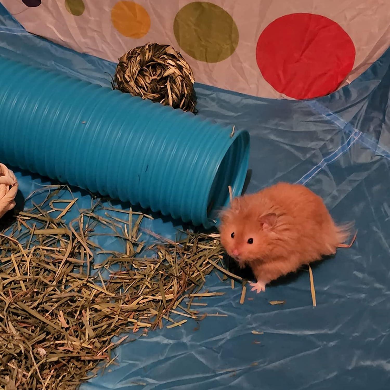 Túnel de plástico para hámster MUYG 21x10 cm 15 piezas