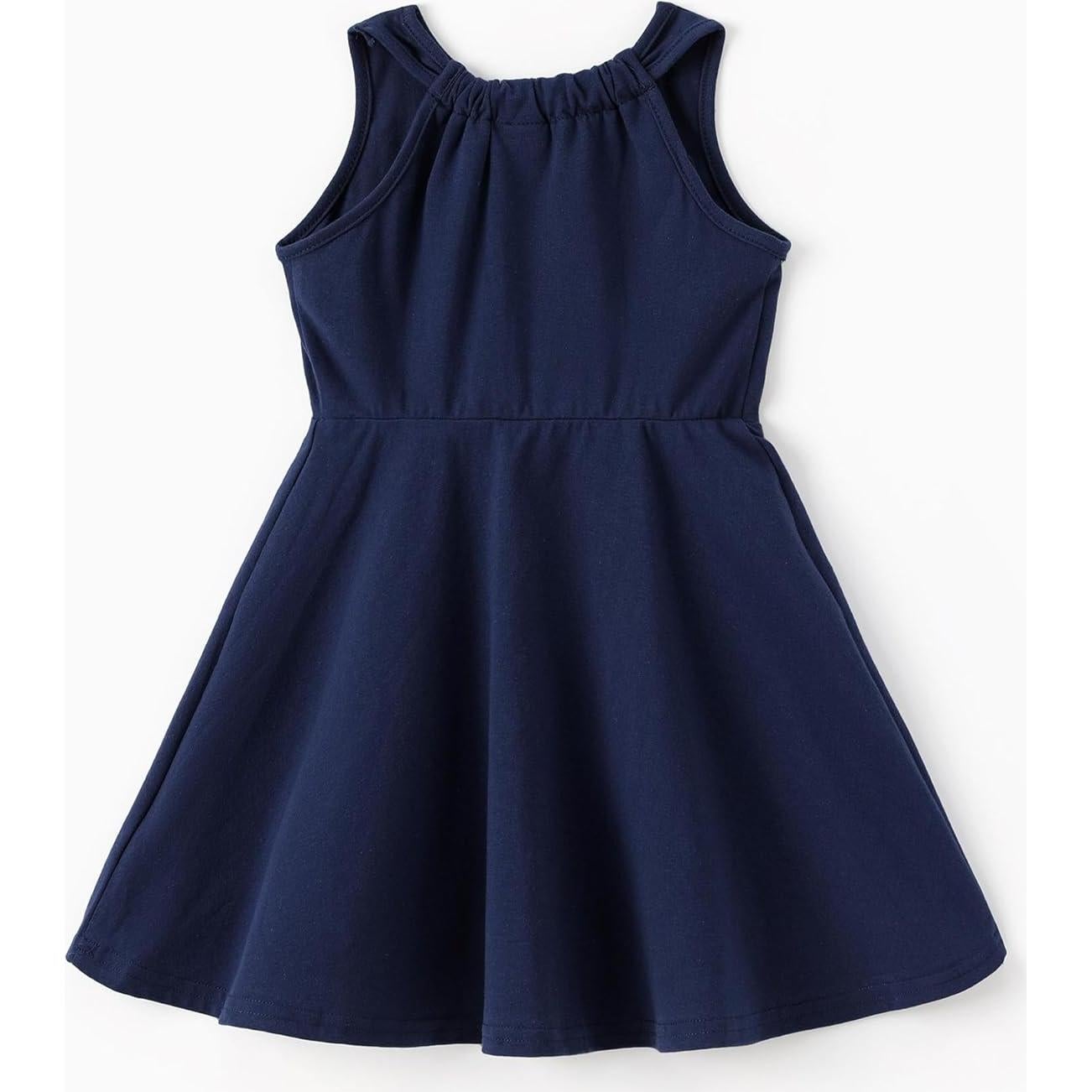 Vestido sin mangas Peppa Pig 3T azul con mariposas