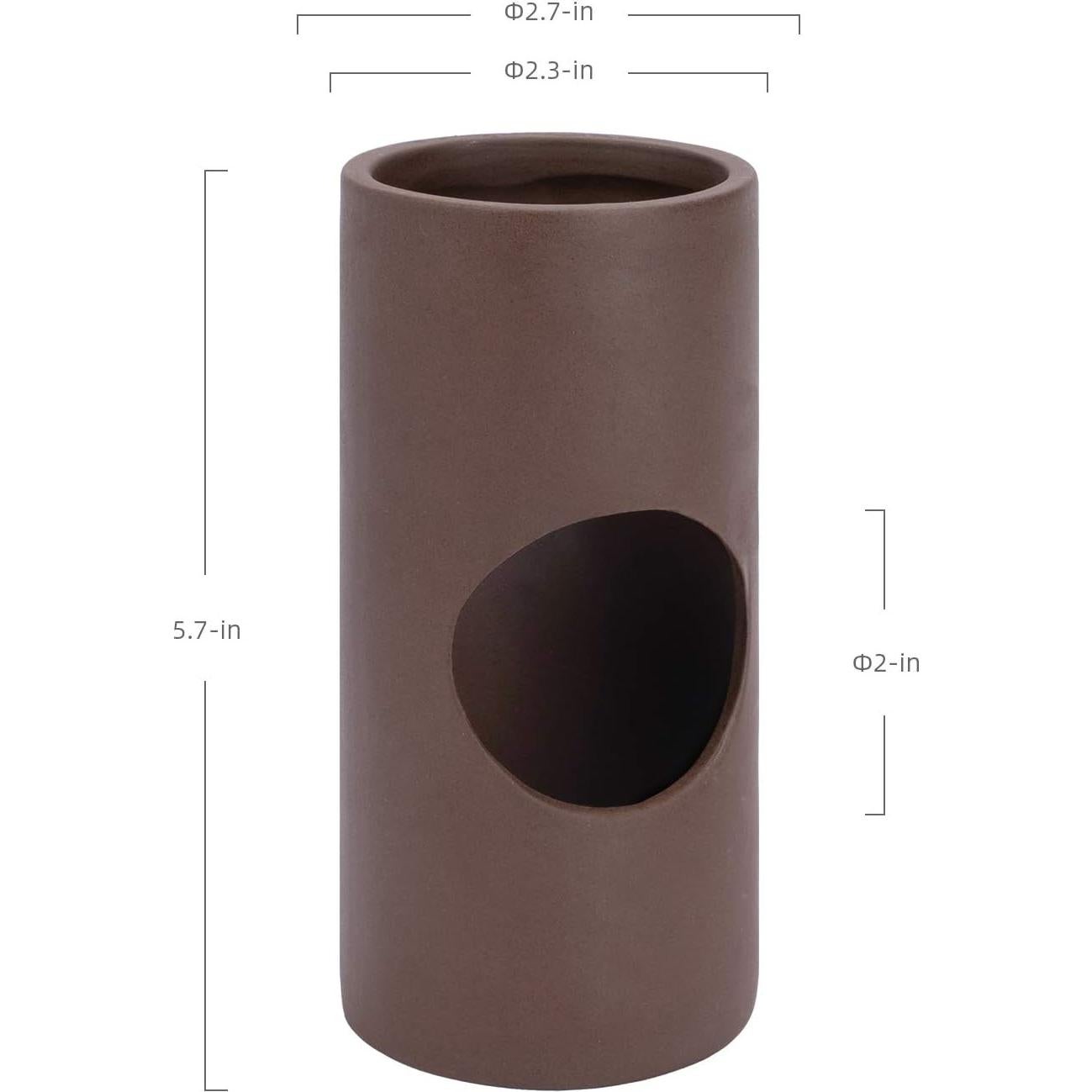 Túnel de Cerámica Niteangel para Hámsters y Roedores Pequeños