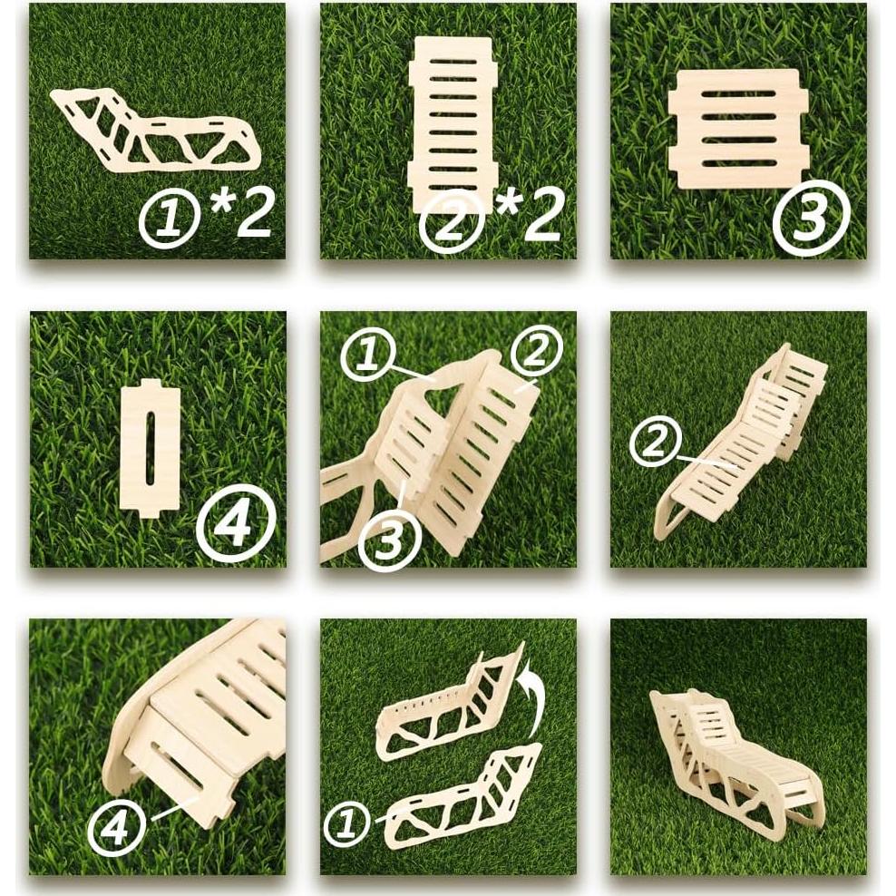 Escondite y túnel de exploración para hámster Kcrygogo