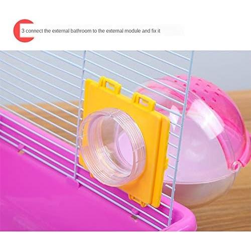 Conjunto de Placas de Conexión para Jaula de Hámster - 2 Piezas