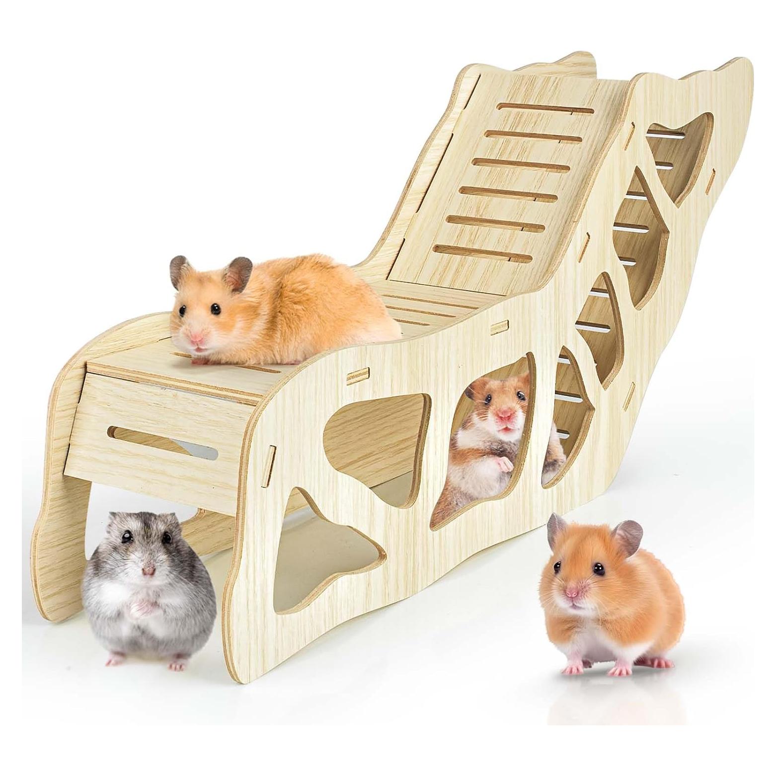 Escalera y Túnel de Escondite para Hámster AccEncyc 43.9x19.6 cm