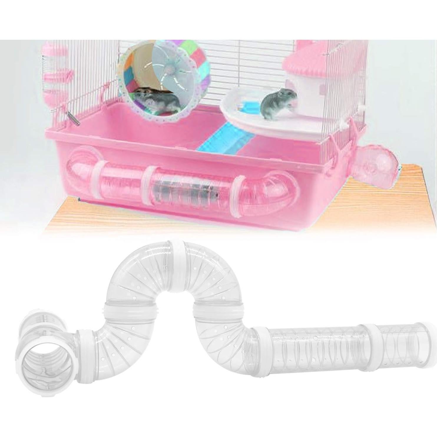 Juego de Tubos para Hámster Together-life, 8 Piezas, Conectables