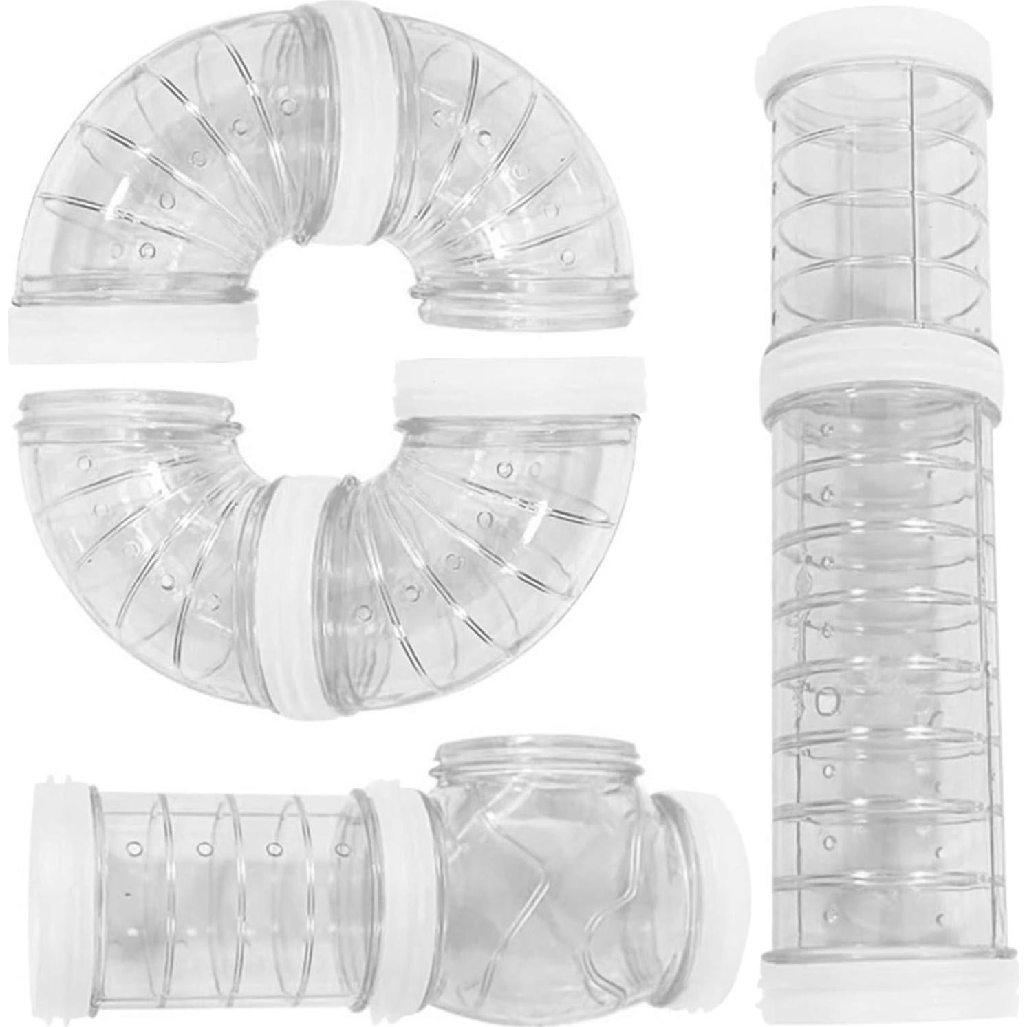 Juego de Tubos para Hámster Together-life, 8 Piezas, Conectables