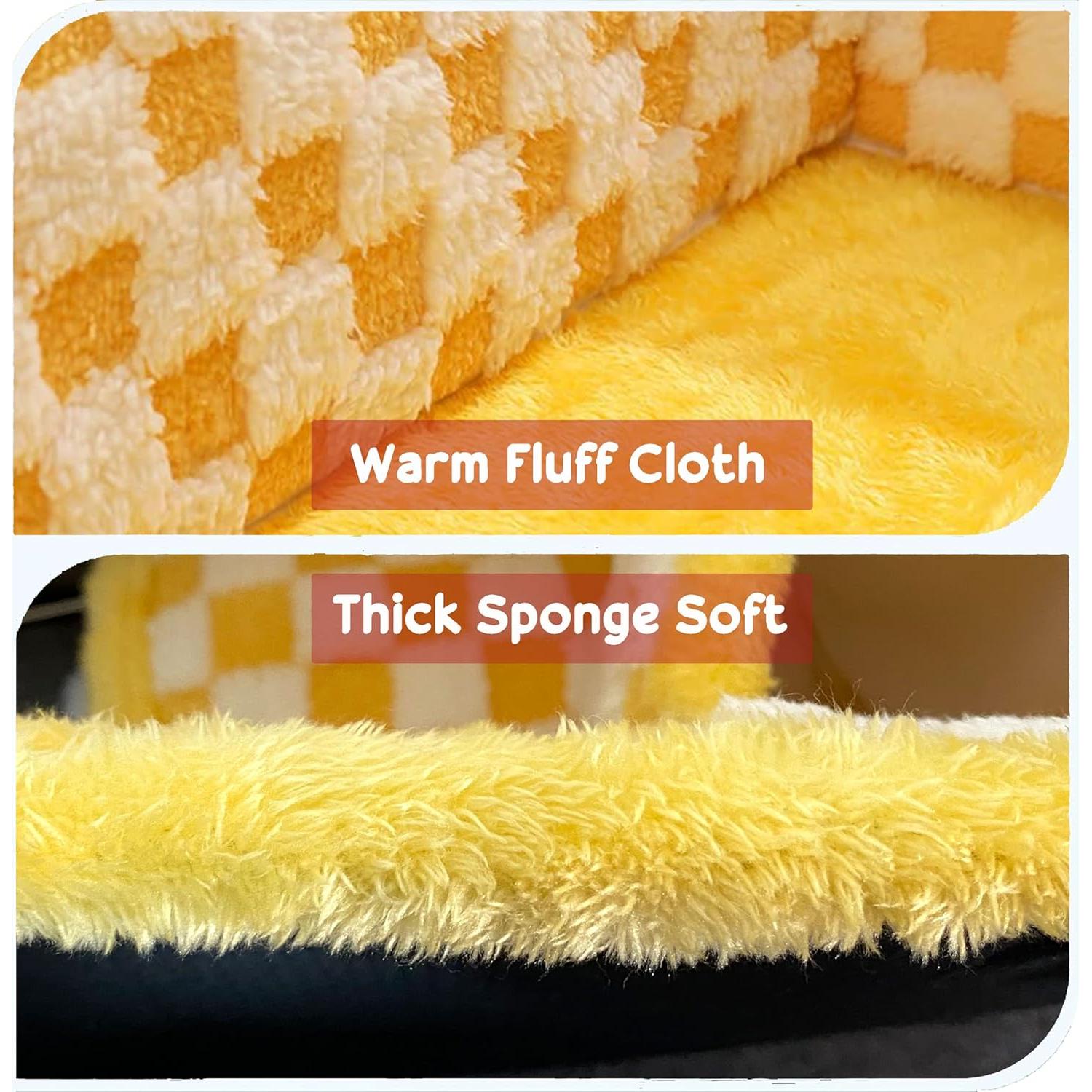 Túnel para Cobayas Jevnd Amarillo, Suave y Antideslizante