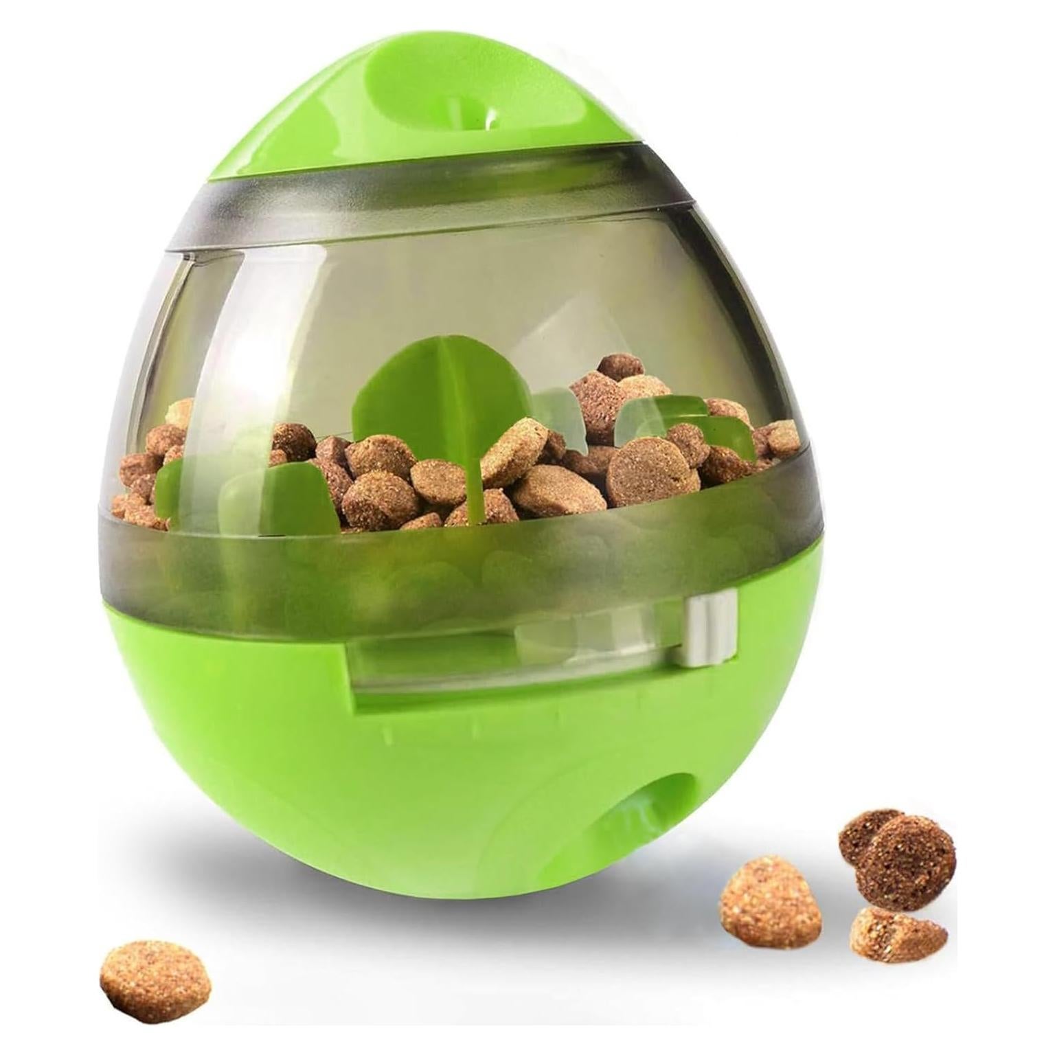 Pelota de Golosinas SunGrow Verde para Conejos y Mascotas Pequeñas