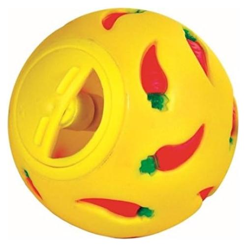 Bola de Golosinas Interactiva Wheeky para Mascotas 7 cm Amarillo
