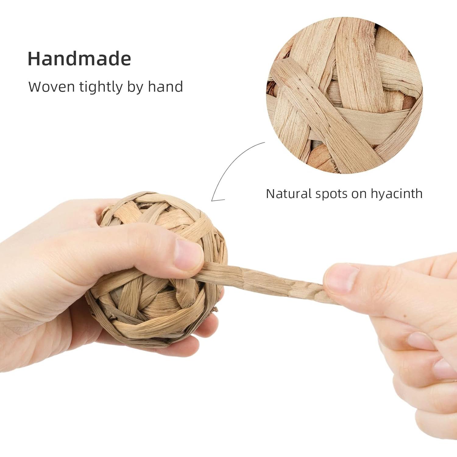 Pelotas de Masticar Naturales Niteangel para Conejos y Roedores