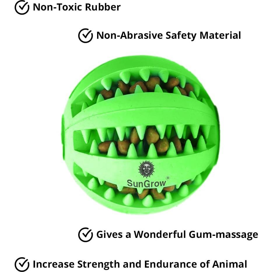 Pelota Masticable SunGrow para Conejos y Mascotas 7 cm