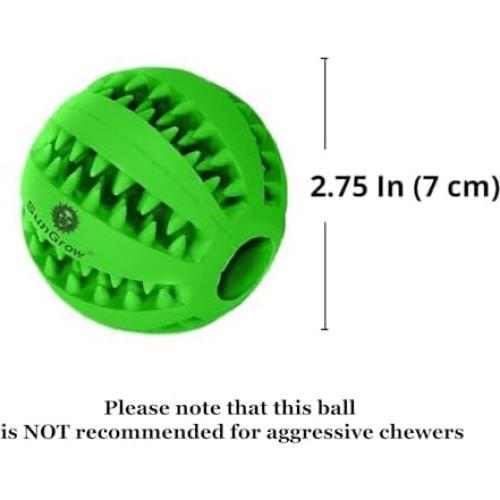 Pelota Masticable SunGrow para Conejos y Mascotas 7 cm