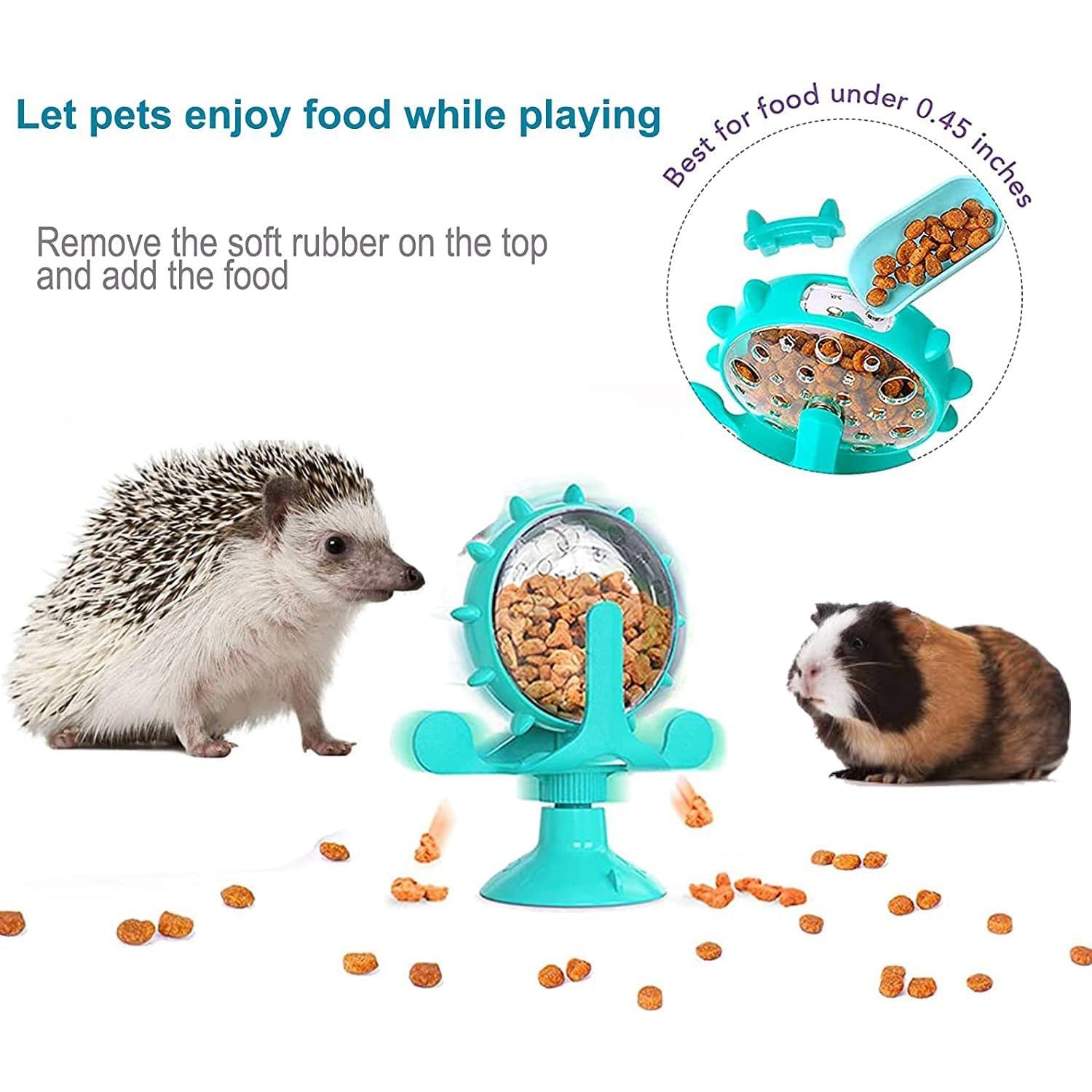 Bola de Golosinas Rotativa 360 H-Enoch para Animales Pequeños