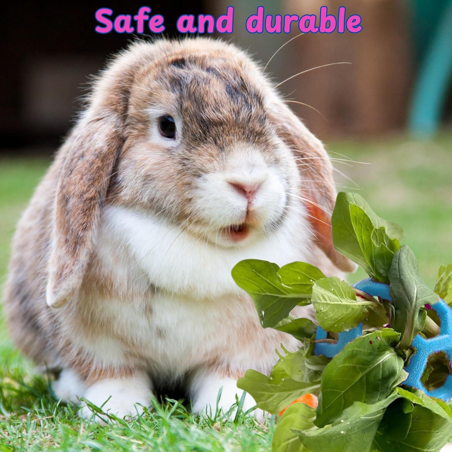 Pelota de Golosinas para Conejos Homedy 9cm Azul