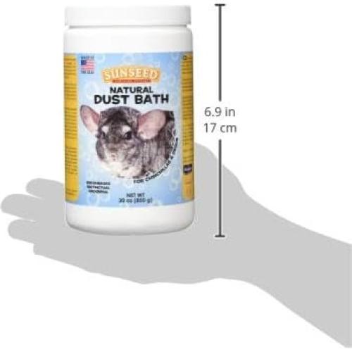 Polvo de Baño Nube Azul Sun Seed 850g para Chinchillas
