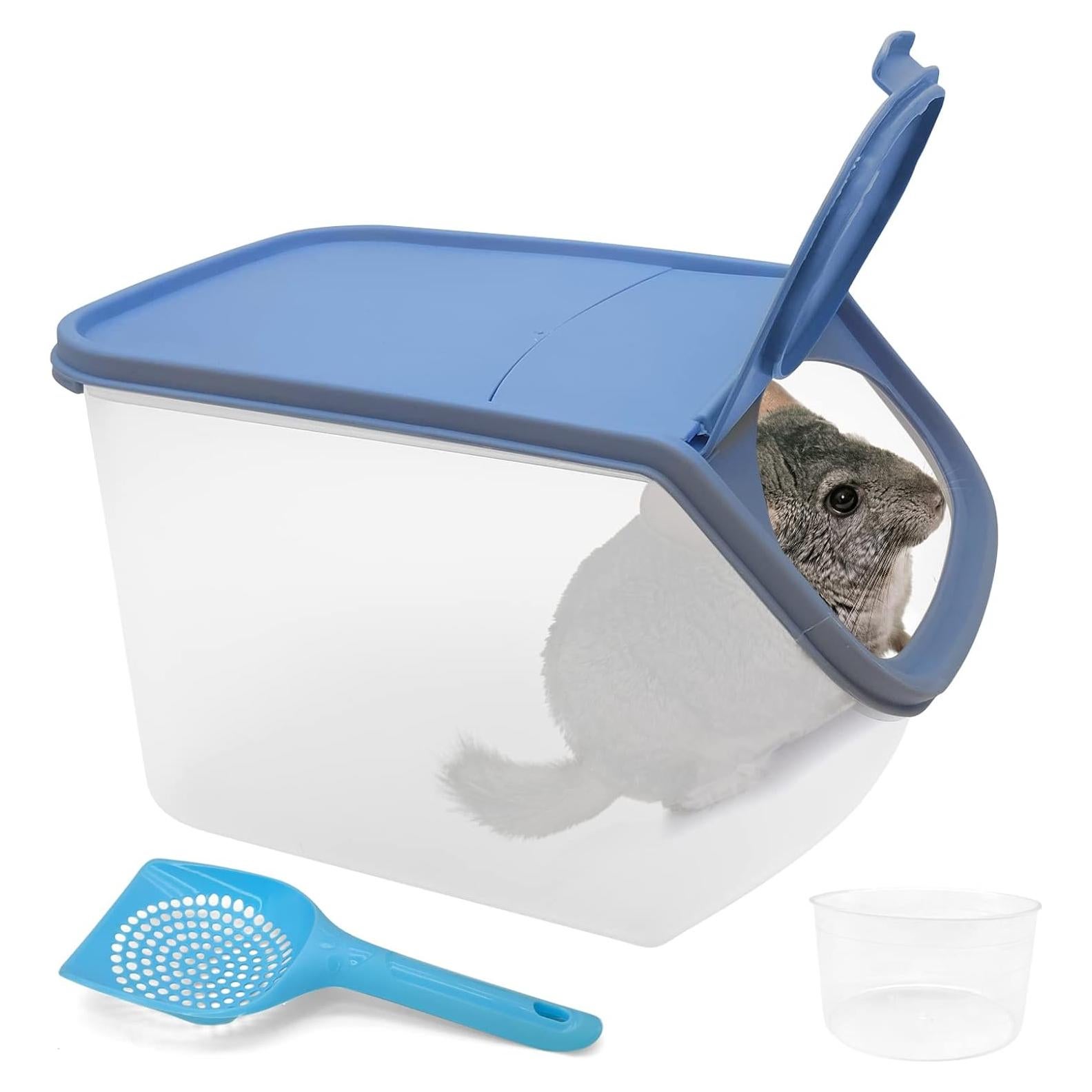 Contenedor de Baño de Arena BNOSDM para Hámster y Chinchilla