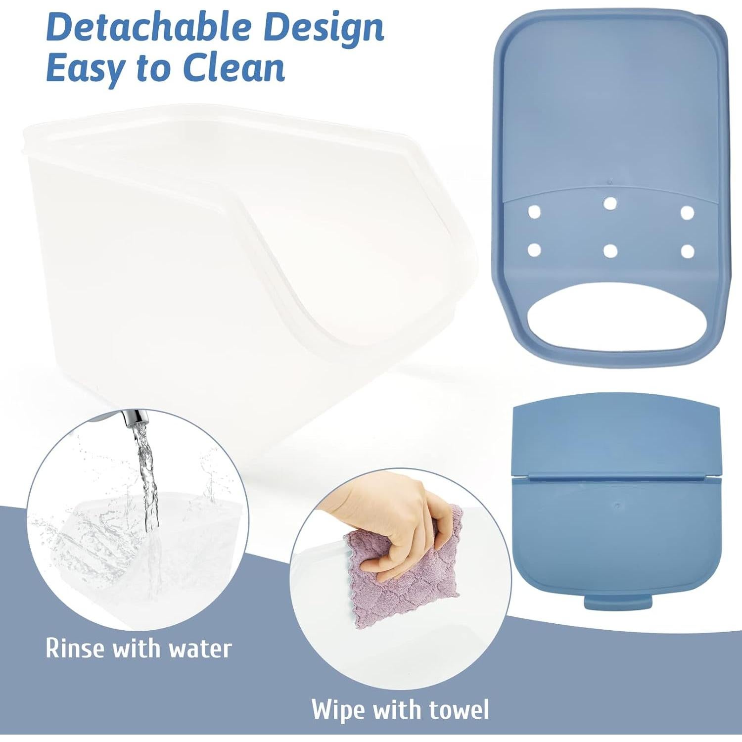 Contenedor de Baño de Arena BNOSDM para Hámster y Chinchilla