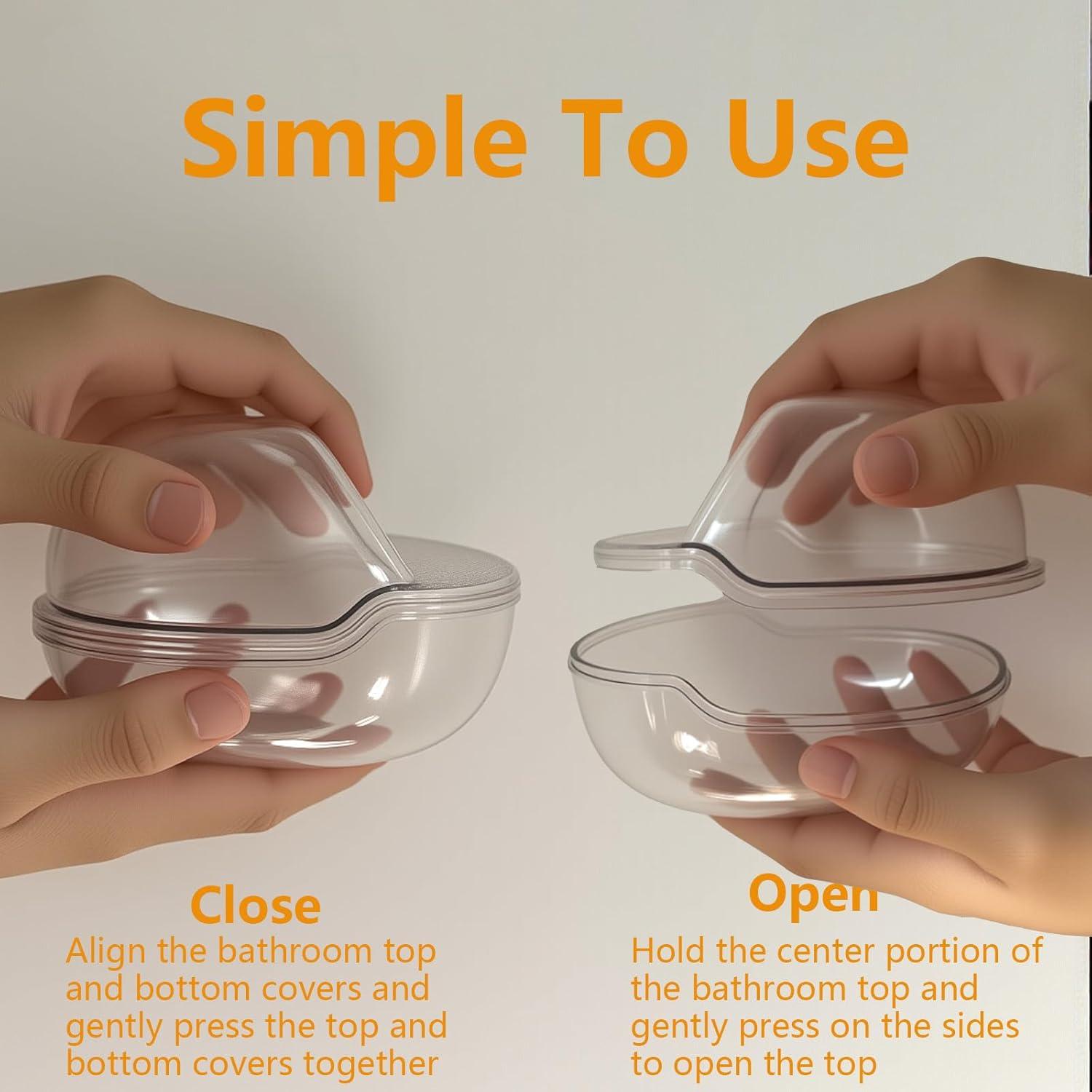 Baño de Arena para Hámster CYUmail 12.7x10.2x8.9 cm