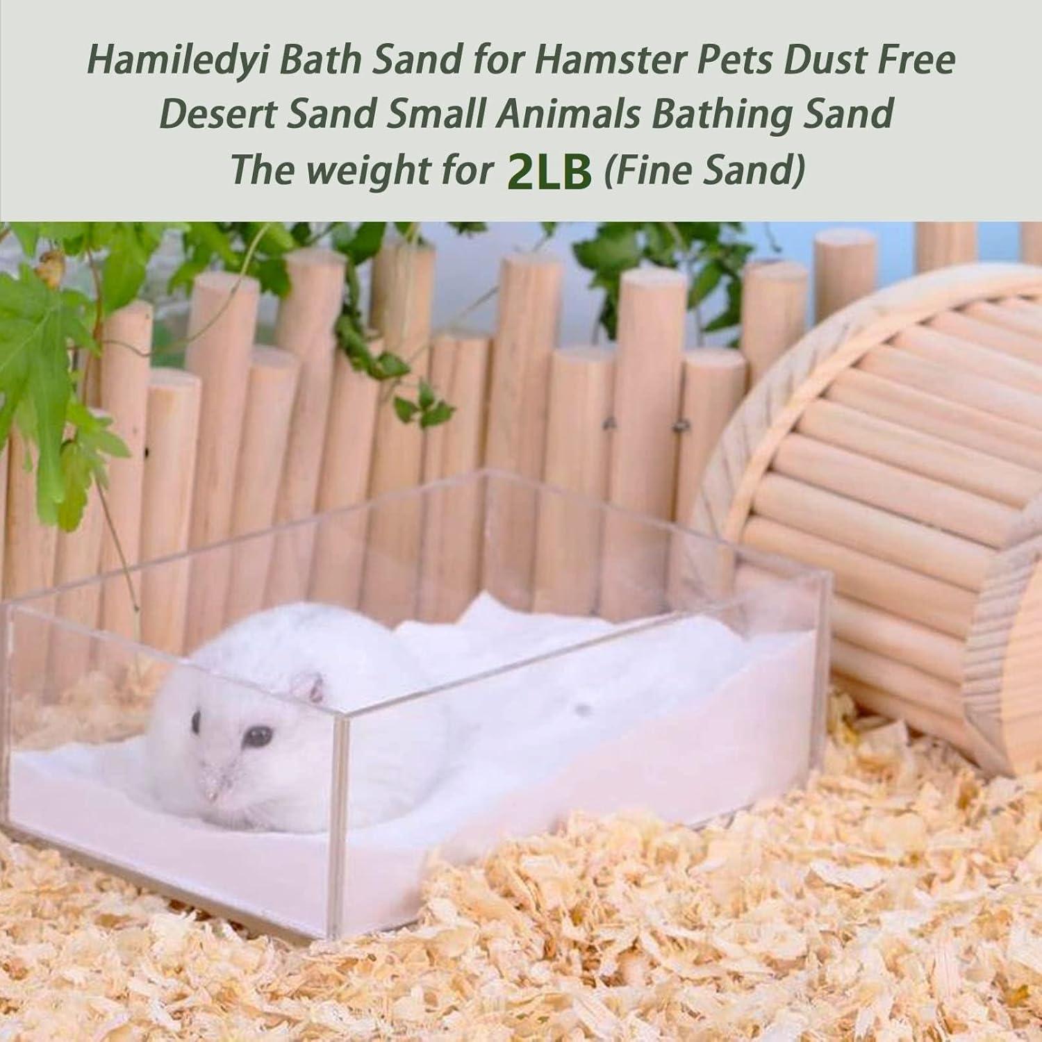 Arena de Baño para Hámsters Hamiledyi 0.91 kg - Aseo Chinchillas