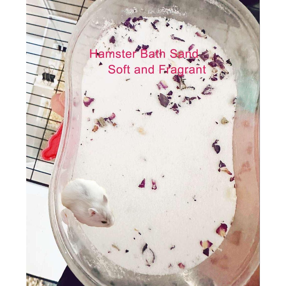 Arena de Baño Natural para Hámster MUYG 2.3kg Libre de Polvo