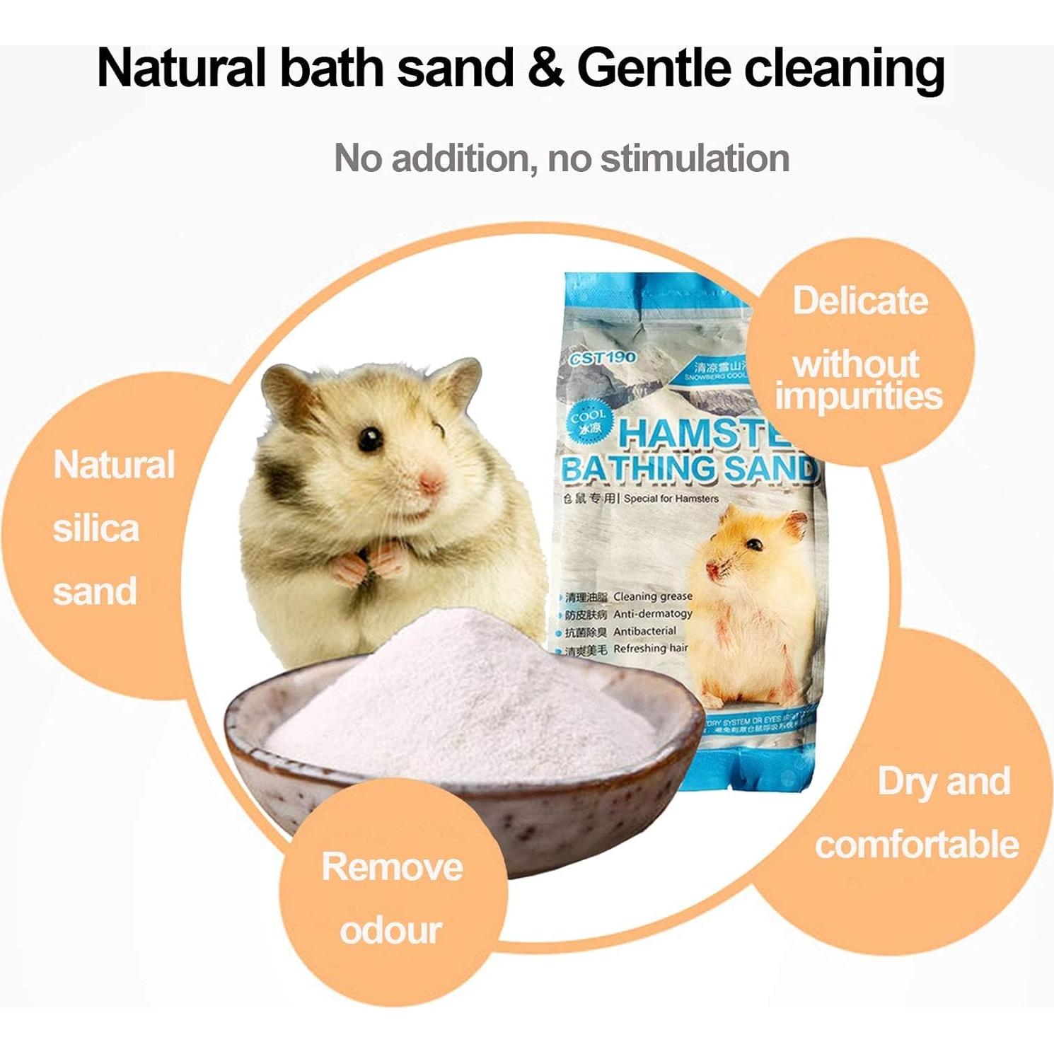 Arena de Baño Kathson para Hámster y Gerbiles 0.91 kg