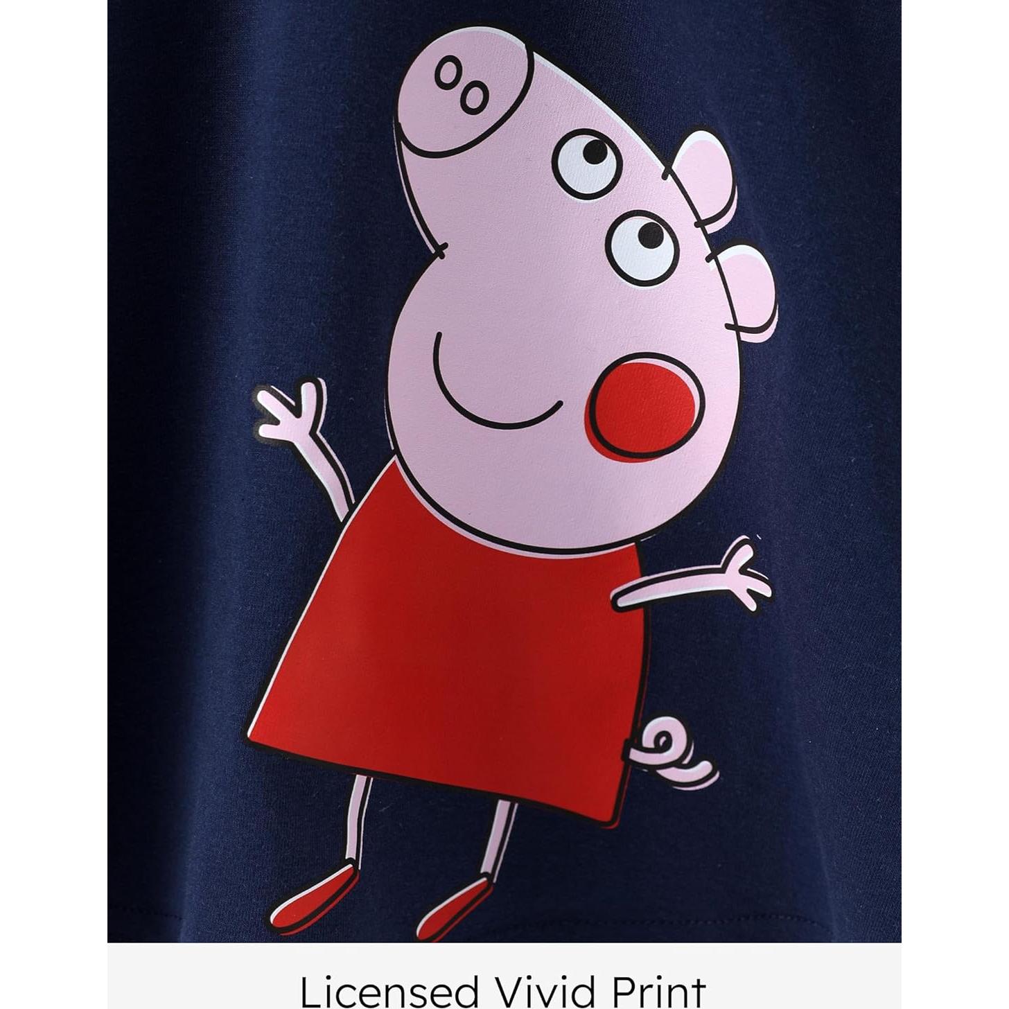 Vestido sin mangas Peppa Pig para niñas 5-6 años azul