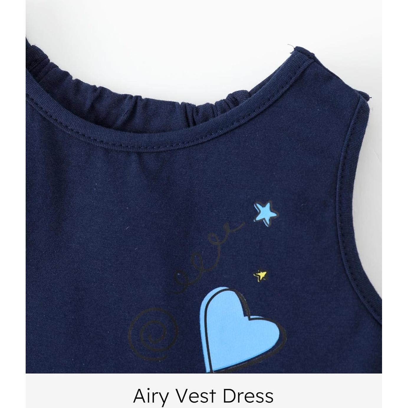 Vestido sin mangas Peppa Pig para niñas 5-6 años azul