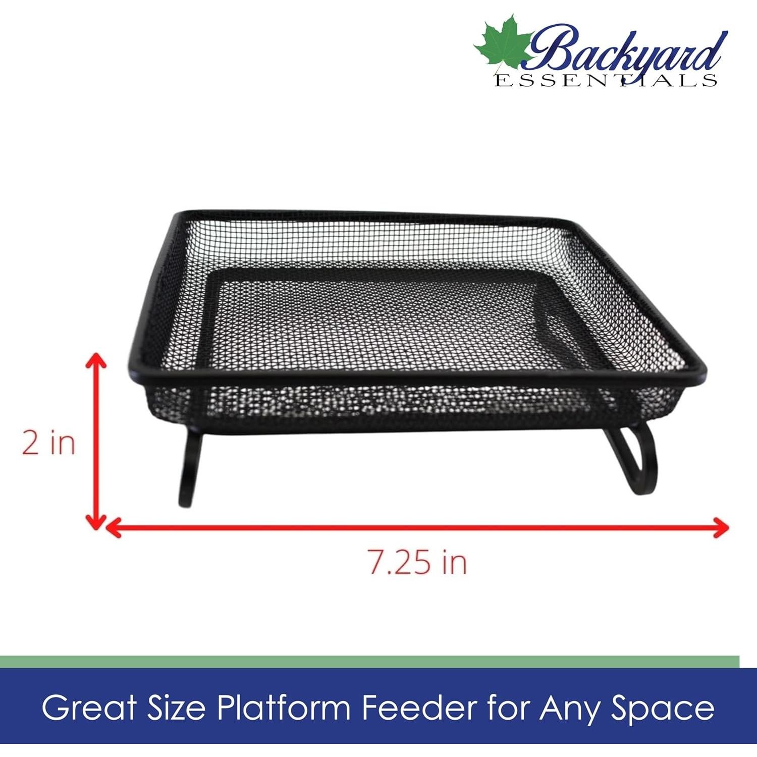 Comedero de Aves y Vida Silvestre Backyard Essentials 2 Tazas