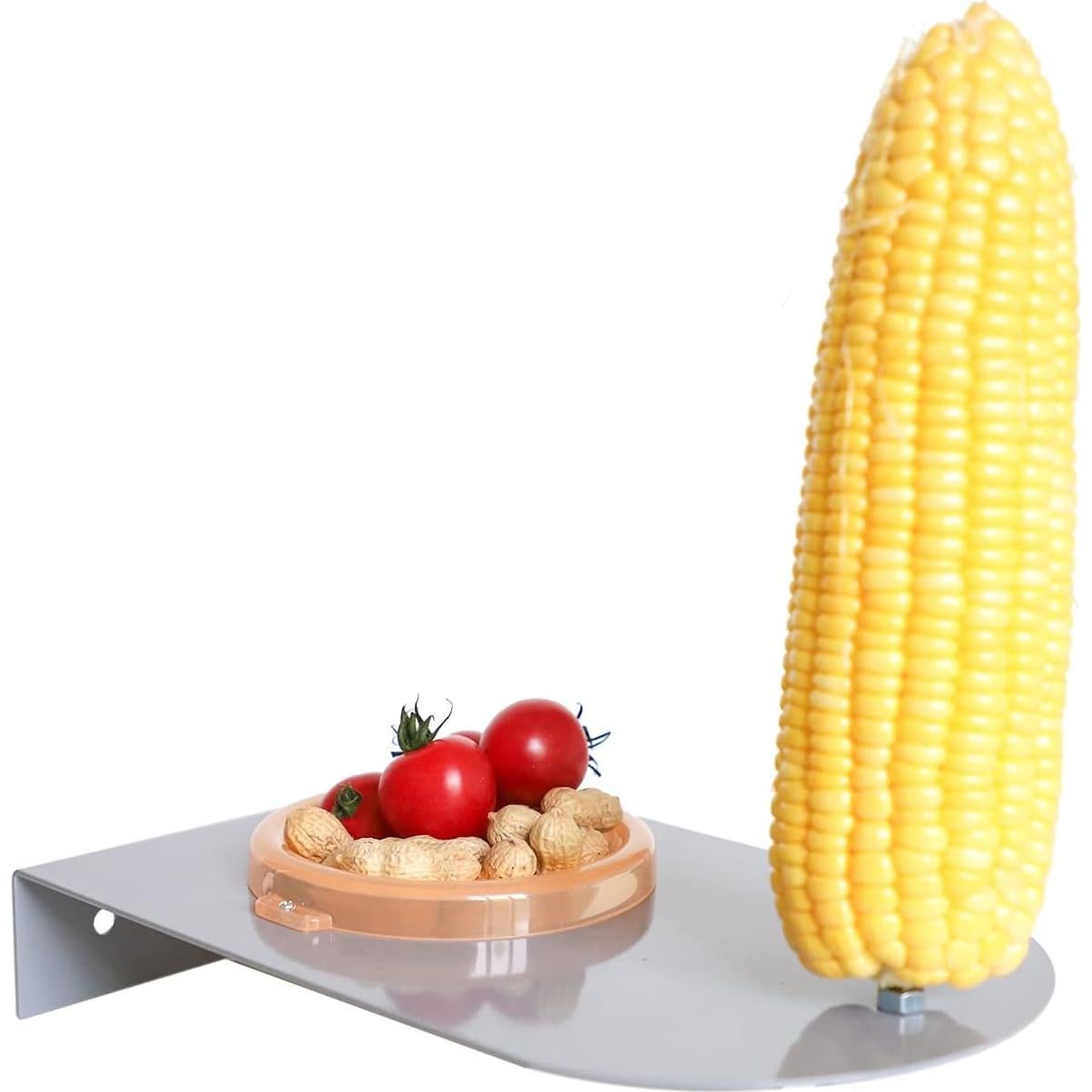 Comedero para Ardillas PFNRTH de Metal con Bandeja de Agua