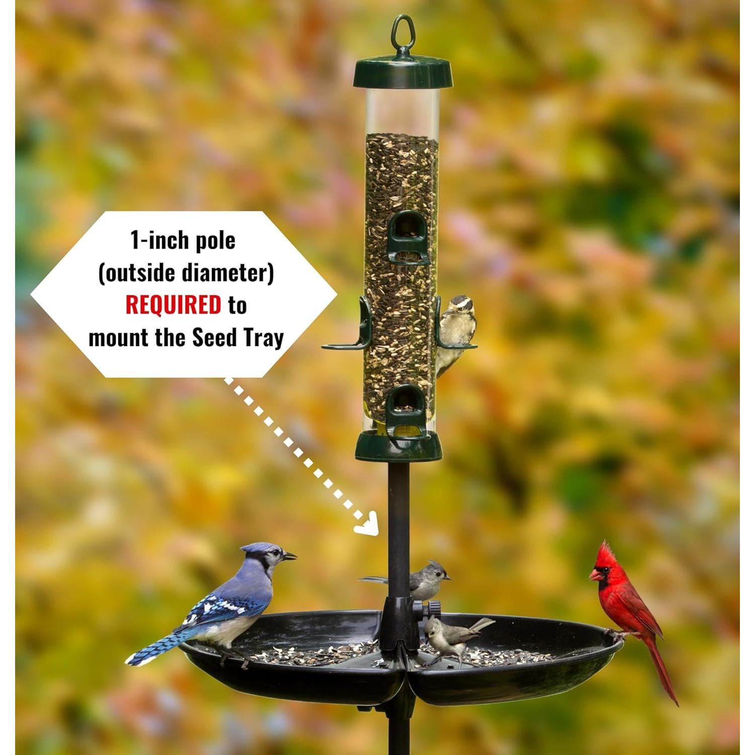 Bandeja Captadora de Semillas Brome 53.34 cm para Aves