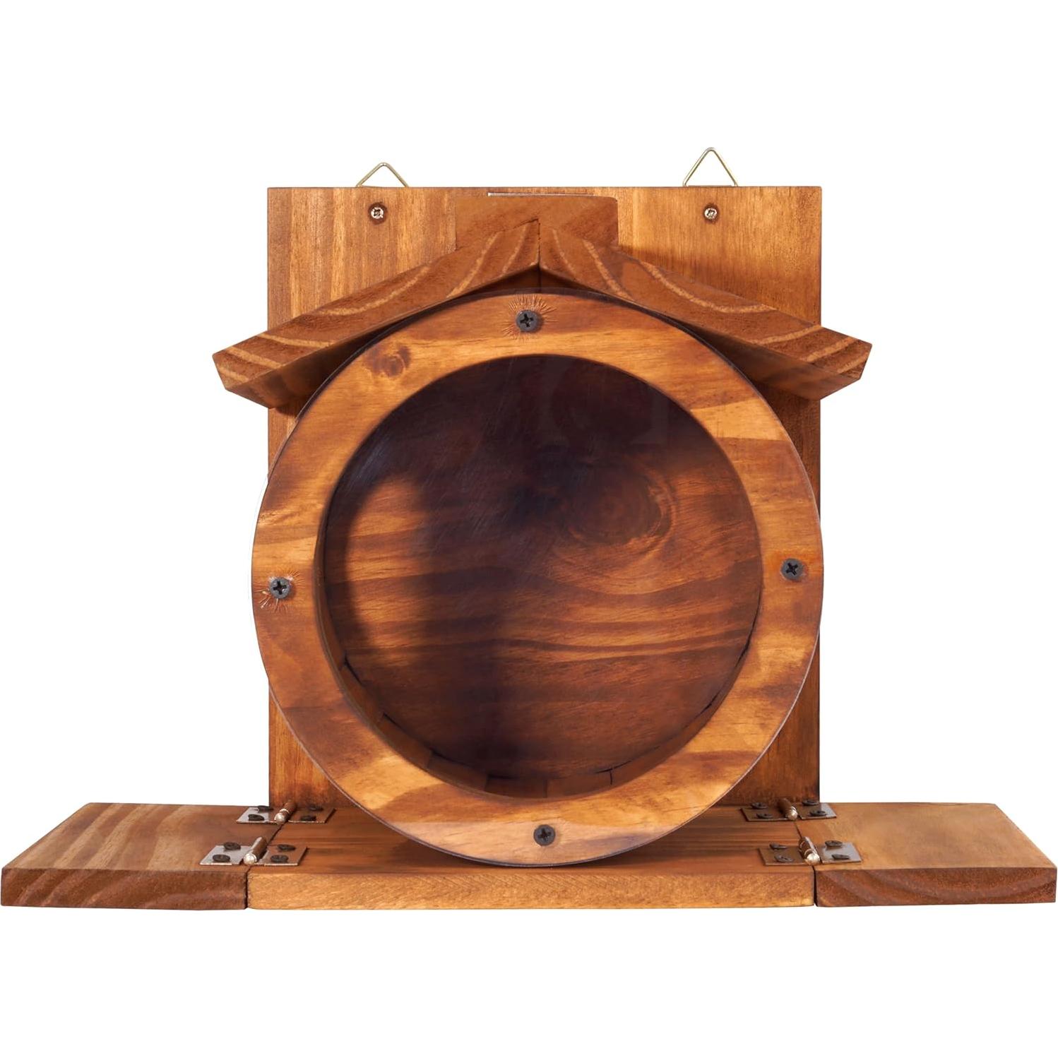 Comedero para Ardillas MIXUMON de Madera 20x17cm