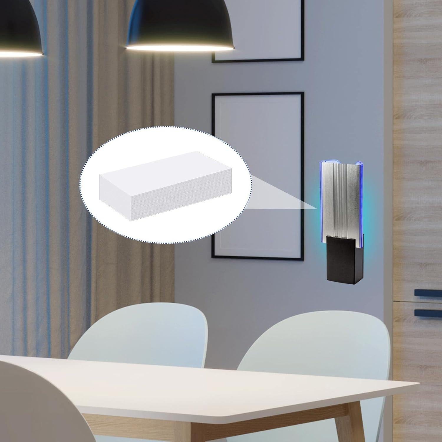 40 Tarjetas Adhesivas Kittmip para Trampas de Insectos 14.5x7.6cm