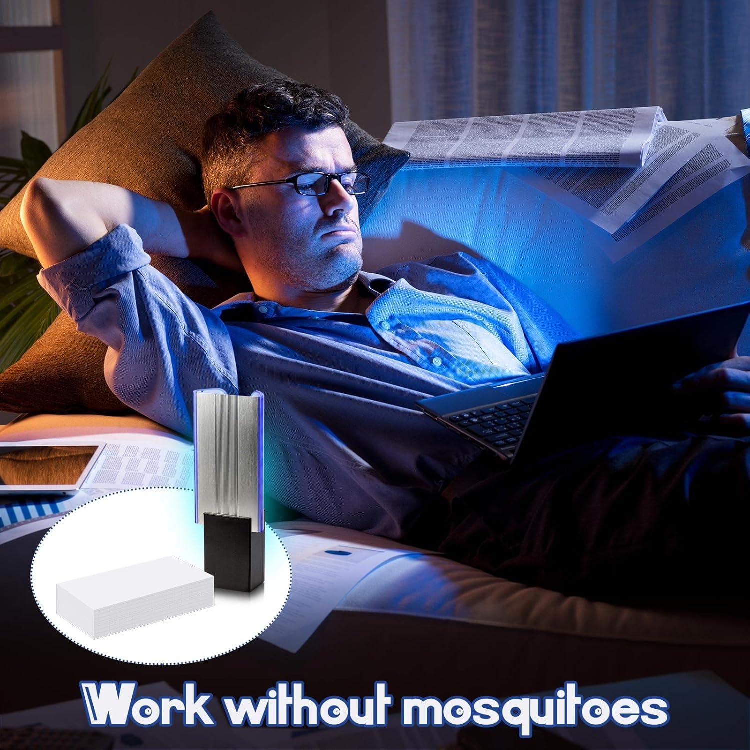 40 Tarjetas Adhesivas Kittmip para Trampas de Insectos 14.5x7.6cm