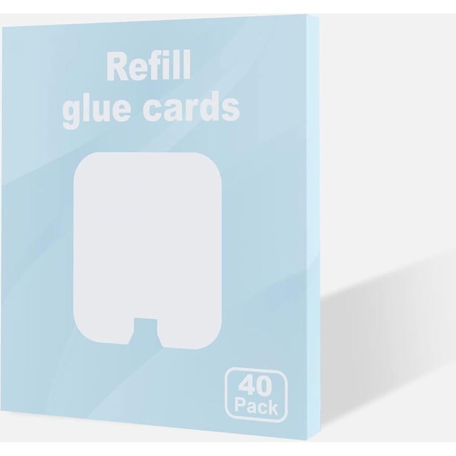 Paquete de 40 tarjetas de recarga de pegamento Shootingstar para trampa de insectos