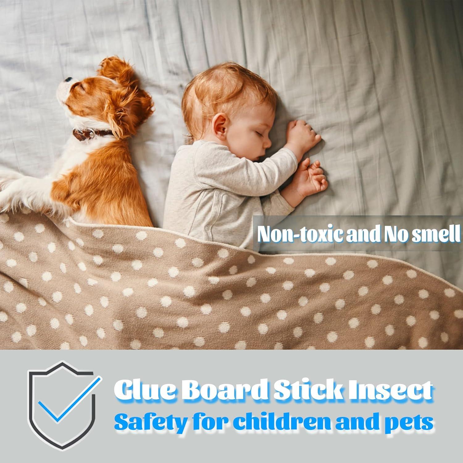 Recarga de 32 Tarjetas de Pegamento Dickinda para Trampa de Moscas