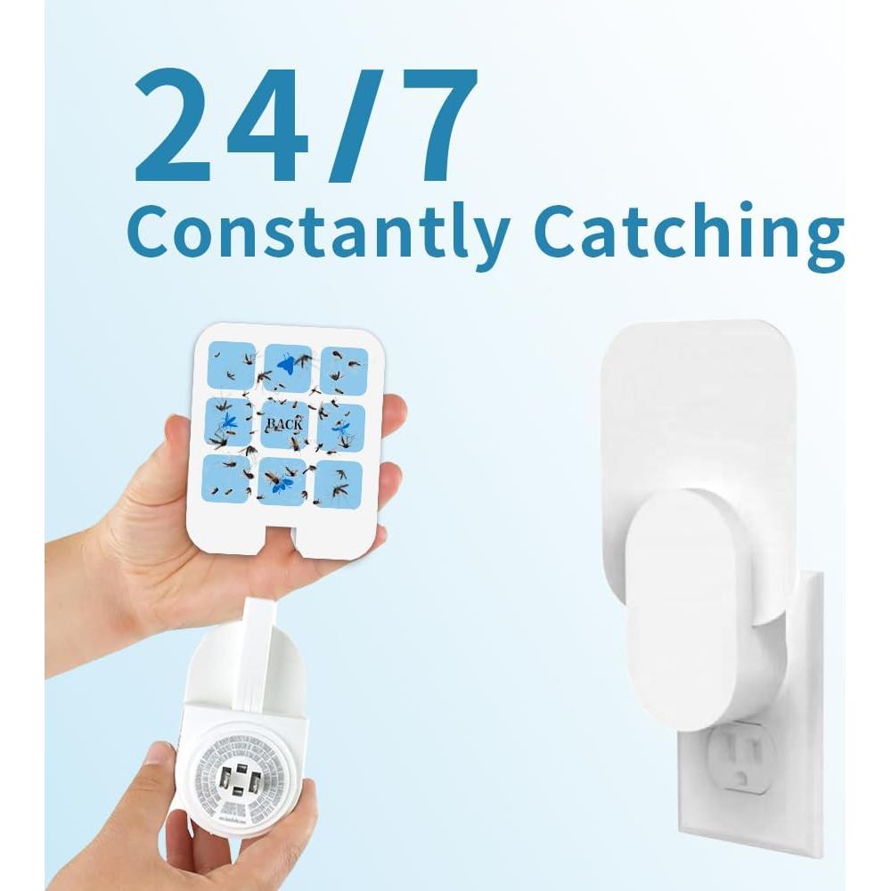 40 Tarjetas Adhesivas Reemplazo YourDaDa para Trampa Insectos