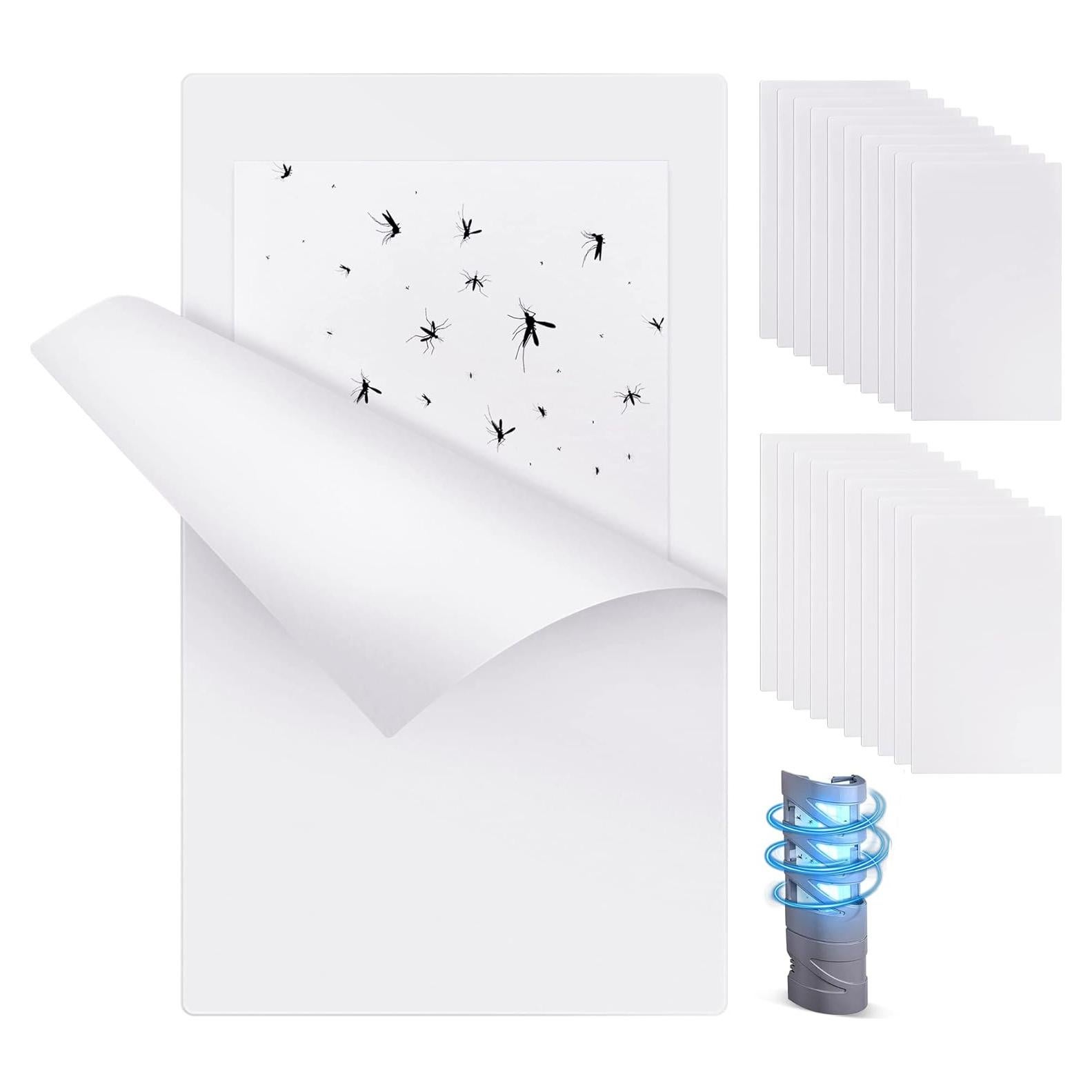 Qualirey 20 Tableros de Pegamento para Trampa de Moscas