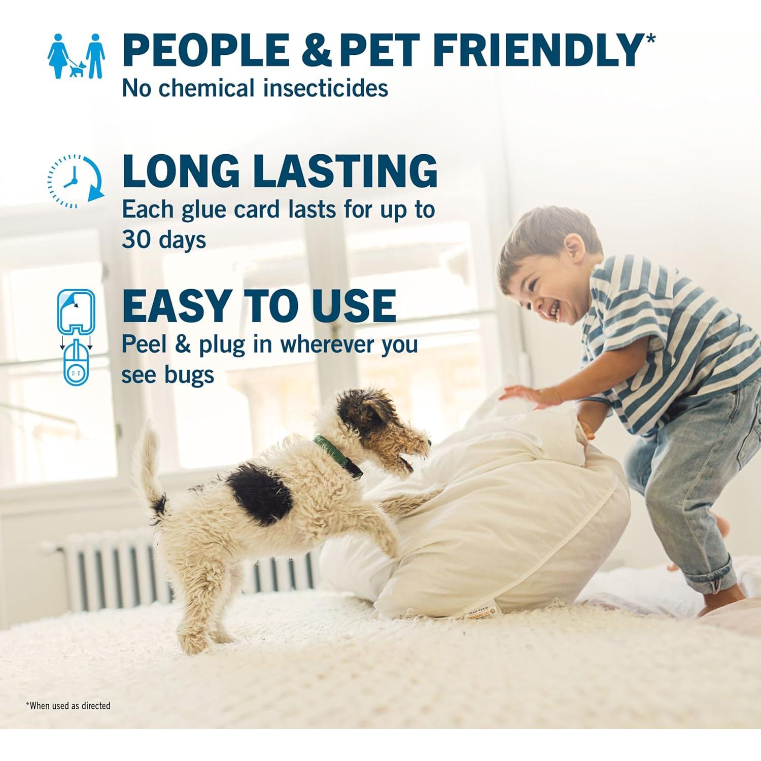 Recarga Trampa de Moscas Safer Home SH503 - 3 Tarjetas Pegamento