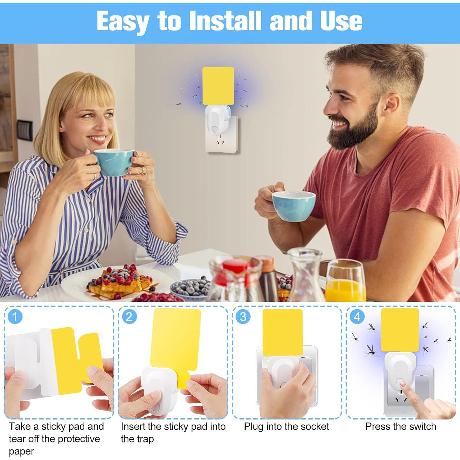 Kit de Recarga Trampa Insectos Voladores HiAnifri - 12 PCS