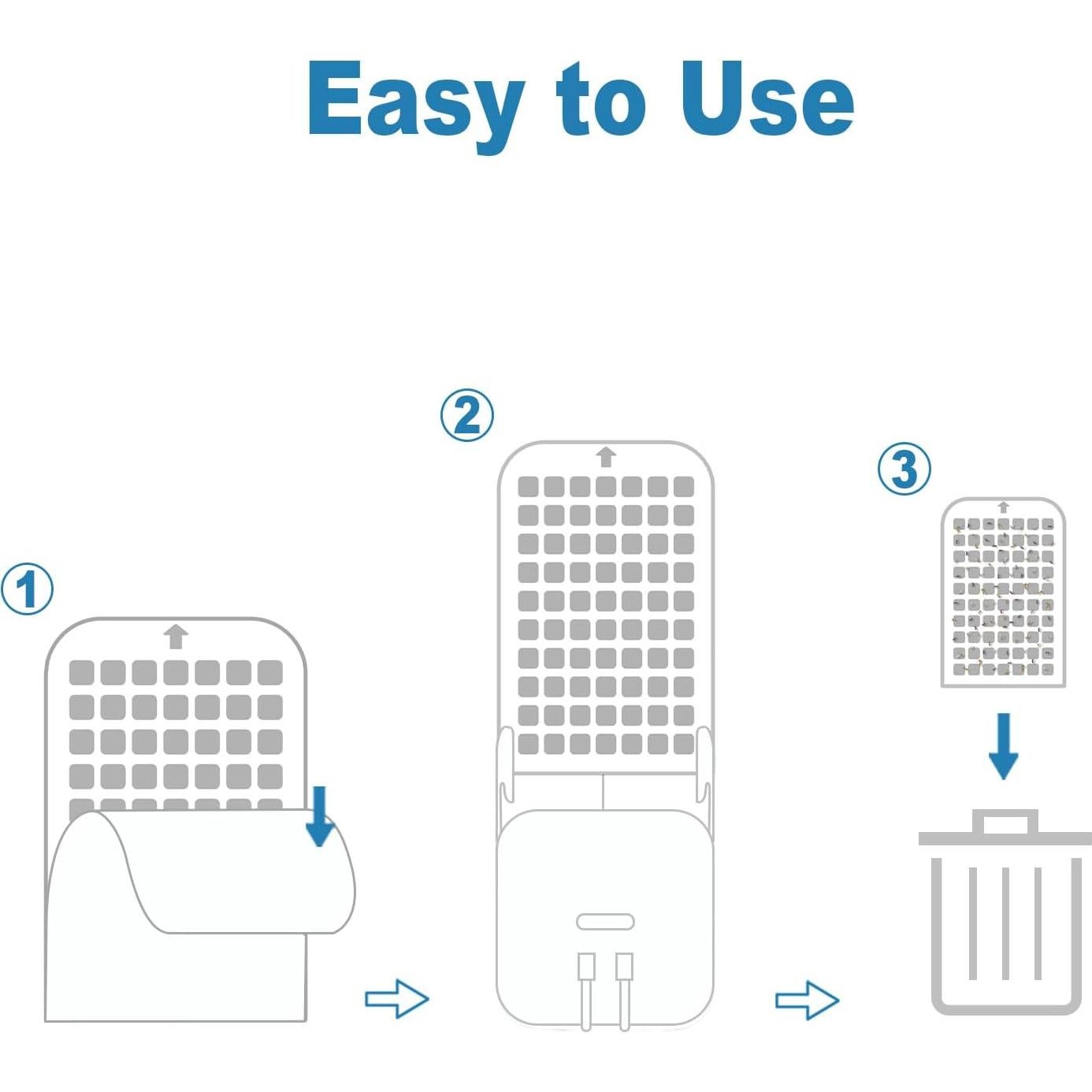 Recargas Adhesivas para Trampa de Insectos Shootingstar - 10 Piezas