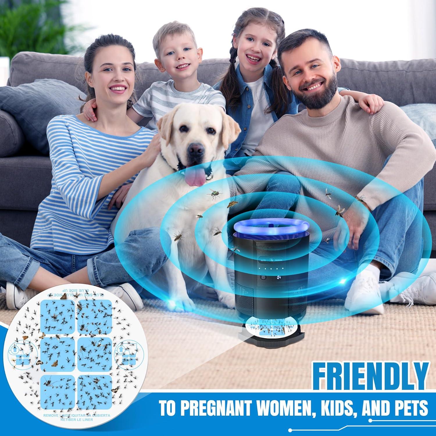 20 Tarjetas Adhesivas Reemplazo Qualirey para Trampas DynaTrap