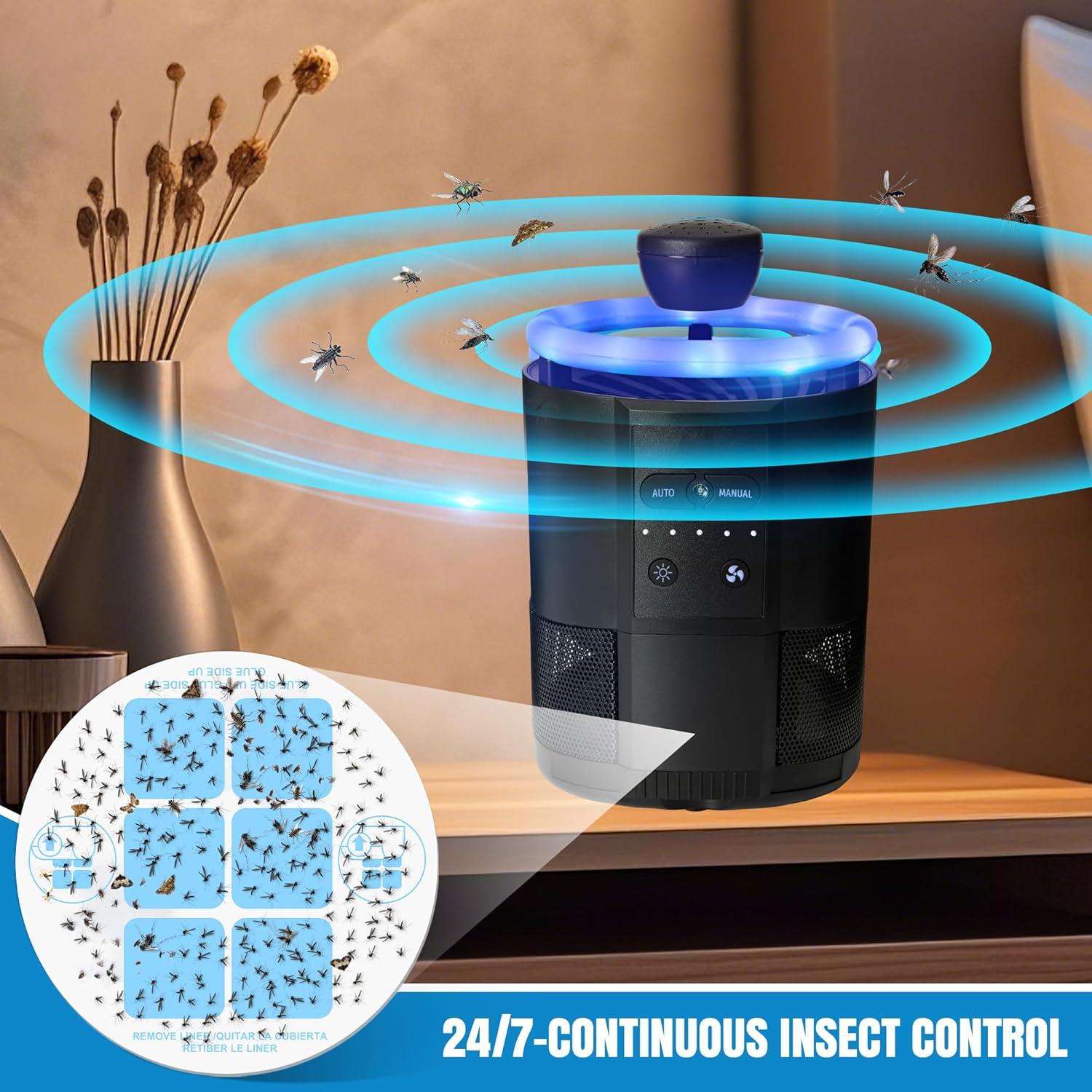 20 Tarjetas Adhesivas Reemplazo Qualirey para Trampas DynaTrap