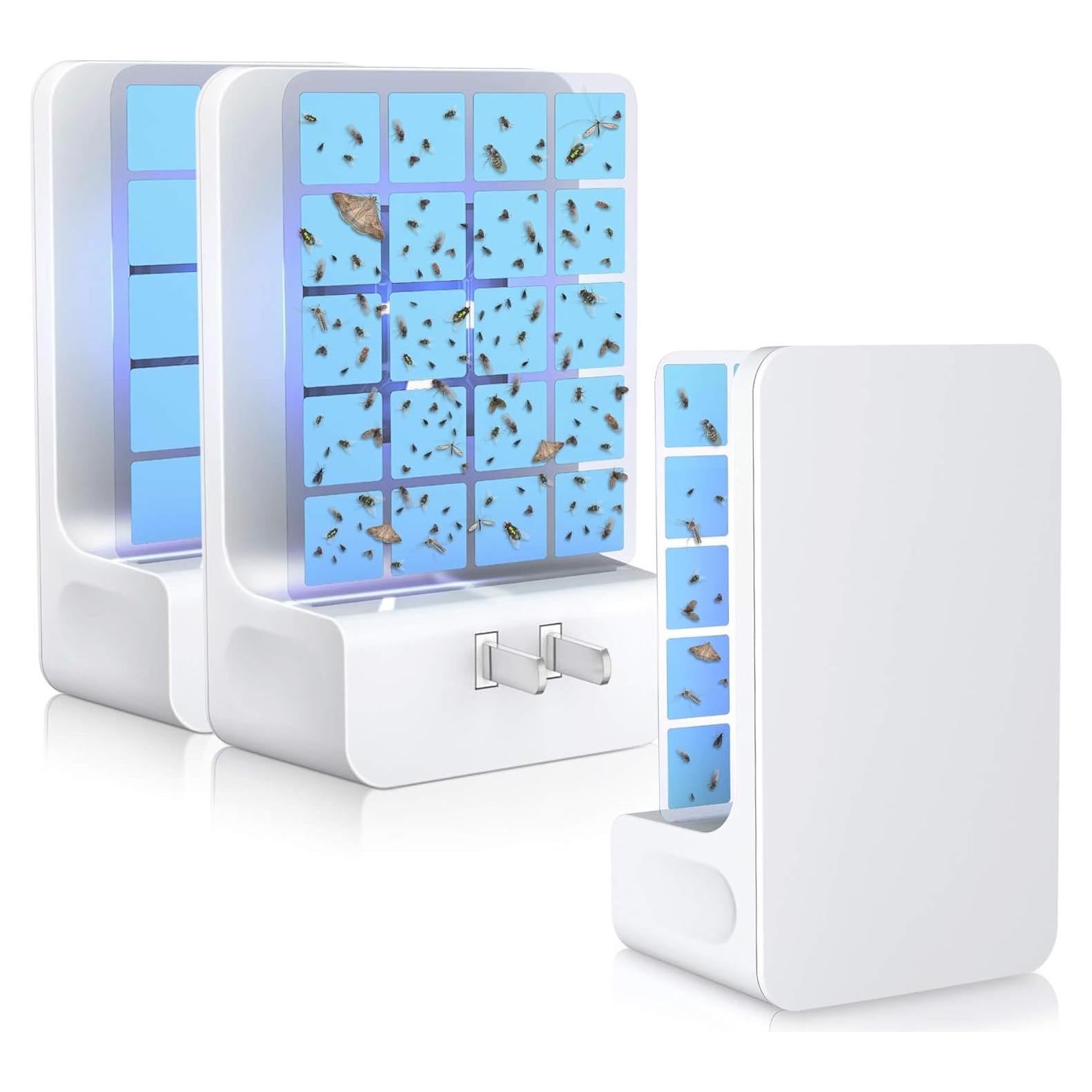 Trampa de Insectos Voladores WowCatch - 2 Dispositivos + 6 Recargas