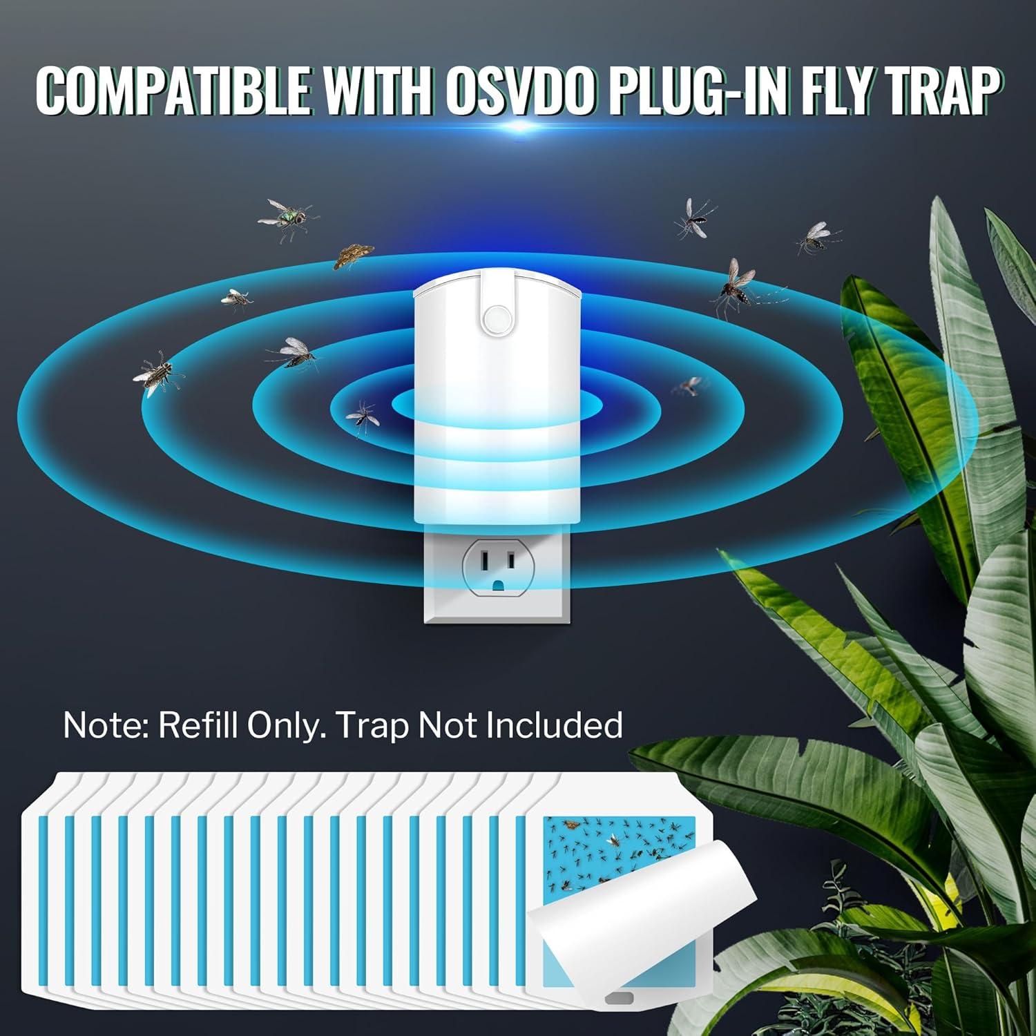 Recargas Trampa Insectos Voladores Qualirey 20 Unidades