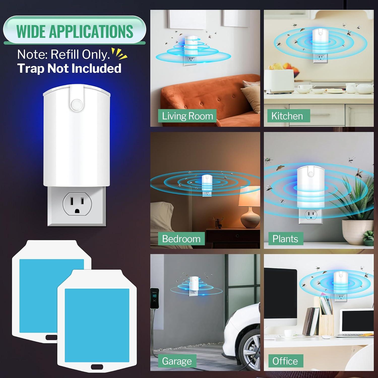 Recargas Trampa Insectos Voladores Qualirey 20 Unidades